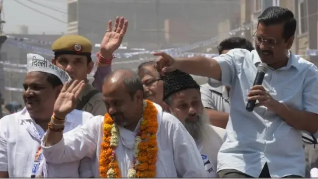 दिल्ली, भाजपा, आप, कांग्रेस