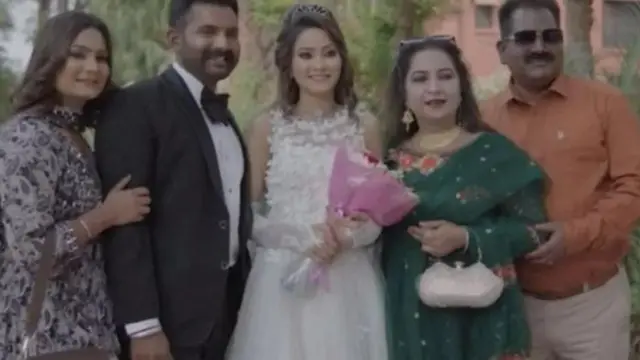 हिंदू आणि शीख अशा दोन्ही पद्धतींनी नमन आणि शहलीनचं लग्न झालं 