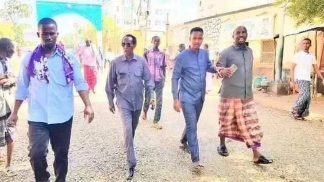 Jeneraal Xuud oo ku sugan Beledweyne