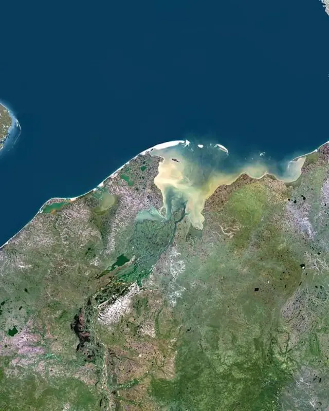 сателитски снимак земље