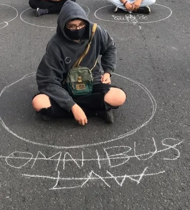 Demo tolak Omnibus Law