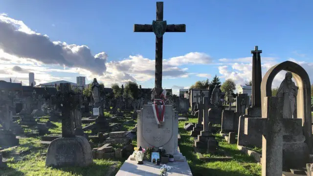 The grave of Christine Granville