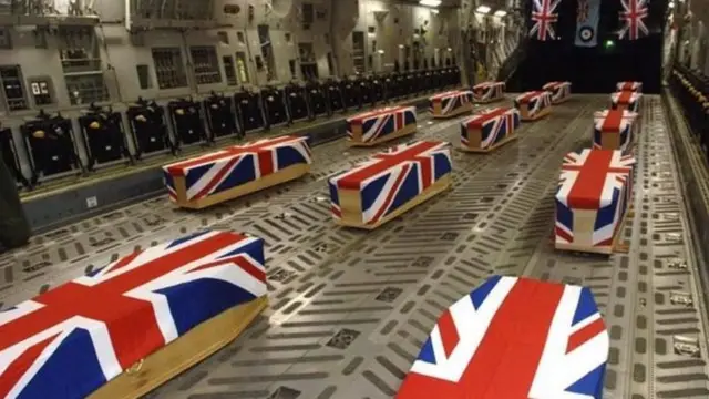 سربازان بریتانیایی جان شان را از دست دادند