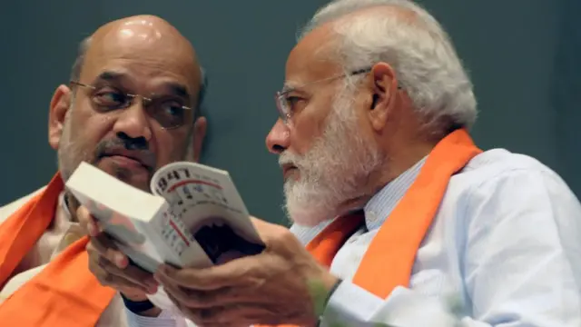 பிரதமர் மோதி, உள்துறை அமைச்சர் அமித் ஷா