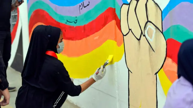 బాగ్దాద్‌లో మ్యూరల్