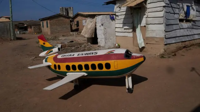 Picture of Ghana Airways Aeroplane
