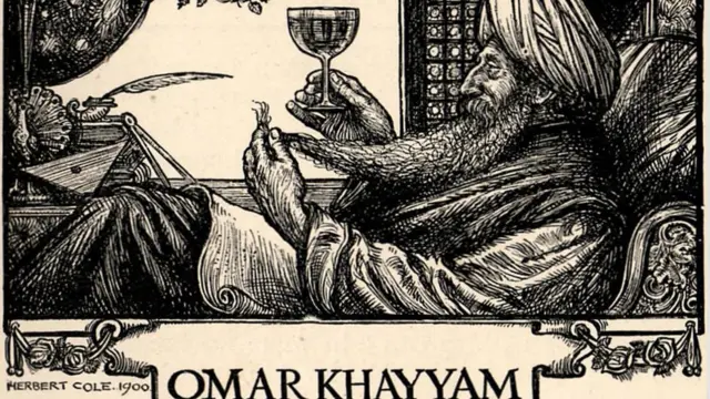 Dibujo de Omar Jayam