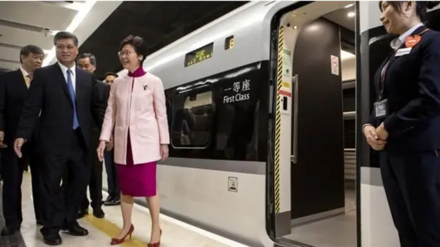 Hong Kong's Chief Executive Carrie Lam