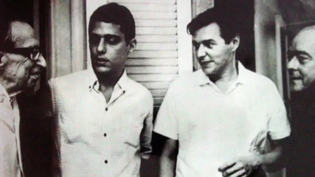 Manuel Bandeira, Chico Buarque, Tom Jobim e Viniciuscasino bacana playMoraes