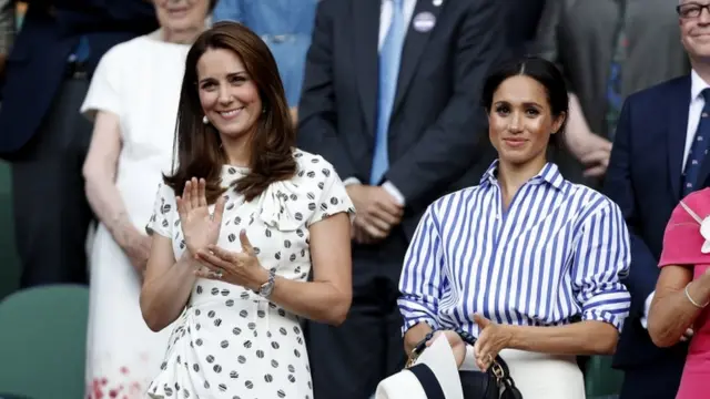 Кейт Миддлтон и Меган Маркл