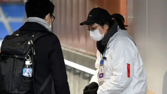 Japonya'da maske takanlar