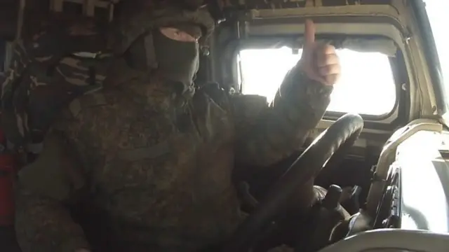 پیام تلویزیون دولتی این است که روسیه با موفقیت برتری منطقهای خود را حفظ کرده است