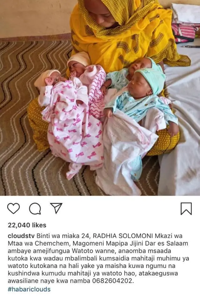 Radhia Solomoni na wanawe