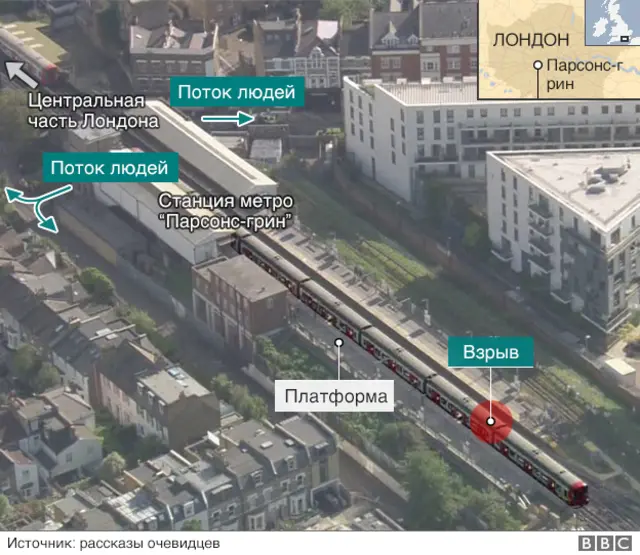 Карта места происшествия