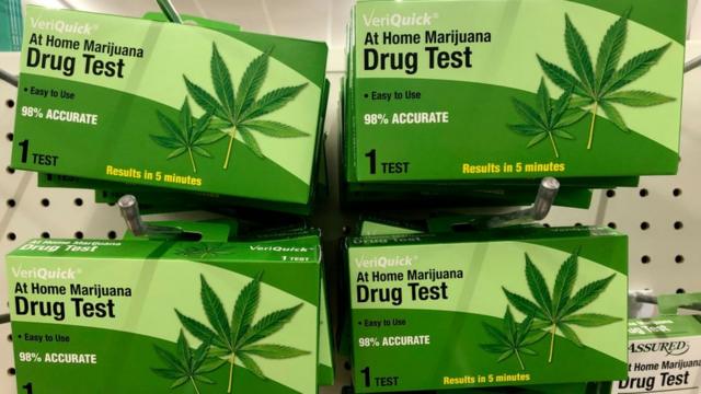 Tests de marihuana en una parafarmacia de Estados Unidos