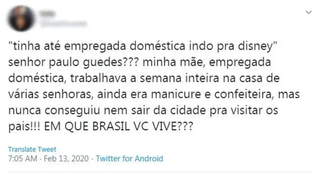 "Em que Brasil você vive?", pergunta filhacbet no pokerempregada doméstica