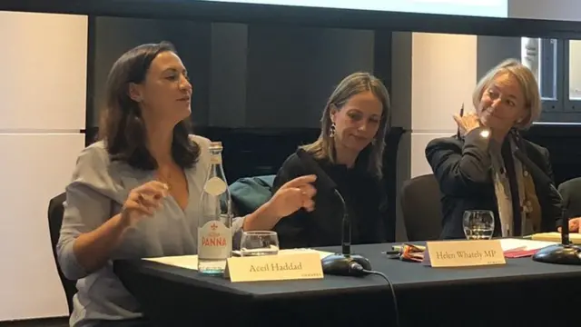 Асель Хаддад на конференции консерваторов