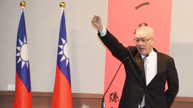 曾任副总统的吴敦义