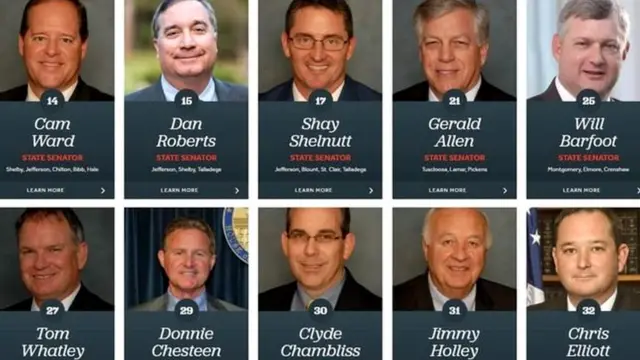 अॅलाबामाच्या सिनेटमध्ये गर्भपातावर बंदी घालण्याचा कायदा मंजूर करणारे सिनेटर