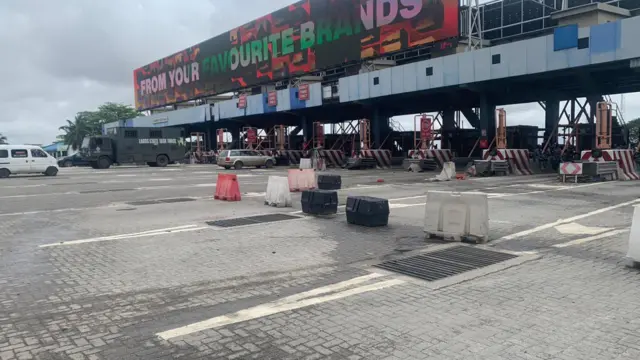 Lekki toll gate October 1, 2022