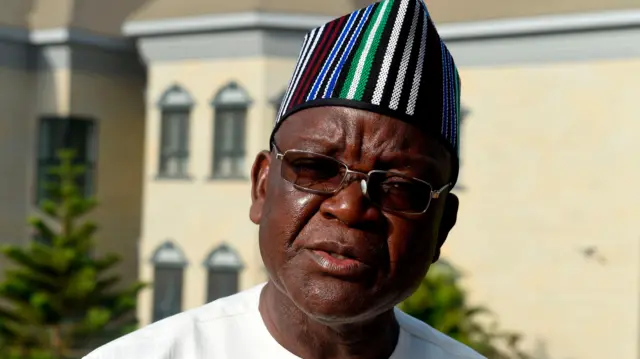 Samuel Ioraer Ortom na govnor of Benue State from 2015 - 2023.