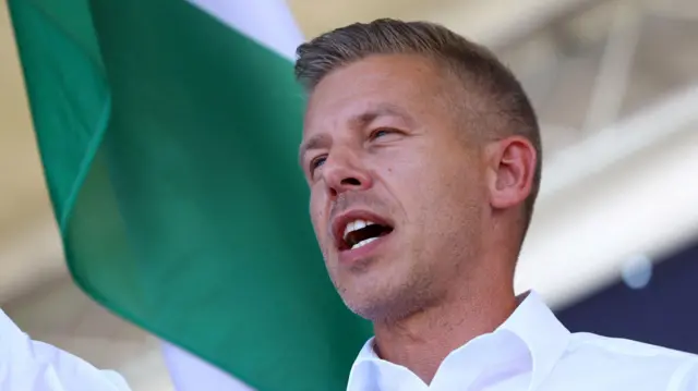 Macaristan'da muhalefetteki Tisza partisinin lideri Peter Magyar<p>