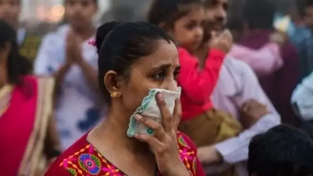 الدراسة تقول إن التأثير الأكبر للتلوث تركّز في أماكن تشهد تنمية اقتصادية سريعة مثل الهند