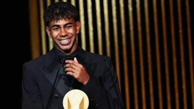 Lamine Yamal wins Kopa Trophy