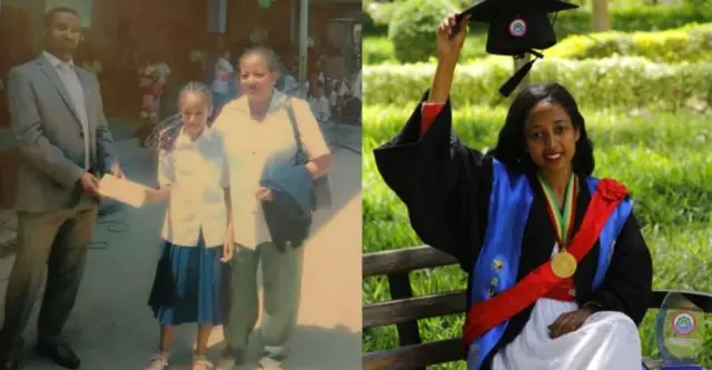 ከድሮም ጀምሮ ጎበዝ ተማሪ የነበረችው ሩት "ሰነፍ ነኝ፣ አልችልም የሚል ነገር ውስጤ የለም" ትላለች
