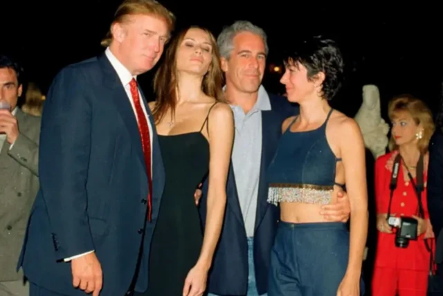 ਟਰੰਪ ਅਤੇ ਮੇਲਾਨੀਆ, ਜੈਫਰੀ ਐਪਸਟੀਨ ਅਤੇ ਗਿਲੇਨ ਮੈਕਸਵੈਲ