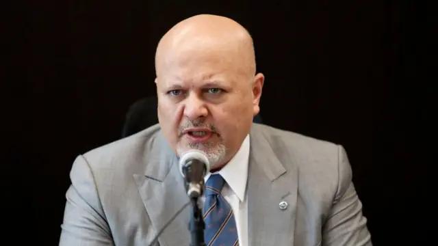 Karim Khan, fiscal de la Corte Penal Internacional.