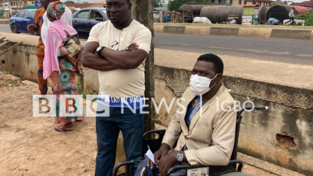 Ndị nwere nkwarụ so pụta ịtụ vootu