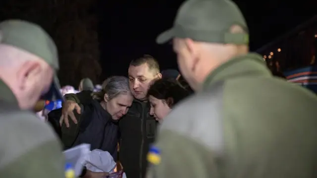 звільнені з полону жінки