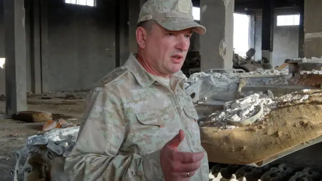 সিরিয়াতে মোতায়েন রুশ সেনাবাহিনীর প্রধান লে: জেনারেল অ্যালেক্সান্ডার ল্যাপিন