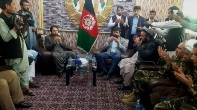 د جولای پر پنځمه نقیب الله فایق د یو لړ ځانګړو مراسمو په ترڅ کې د فاریاب د نوي والي په توګه معرفي شو.