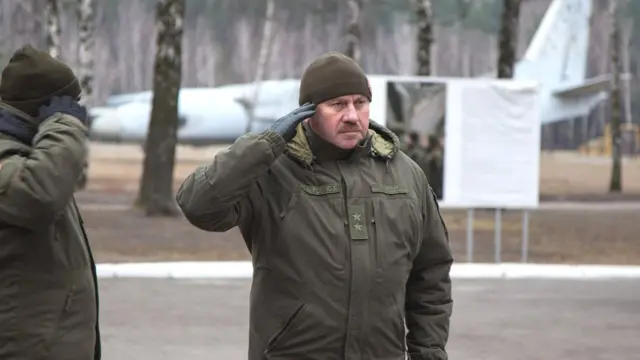 Командувач Національної гвардії України генерал-лейтенант Юрій Аллеров