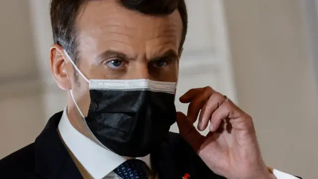 Prezida w'Ubufaranda Emmanuel Macron