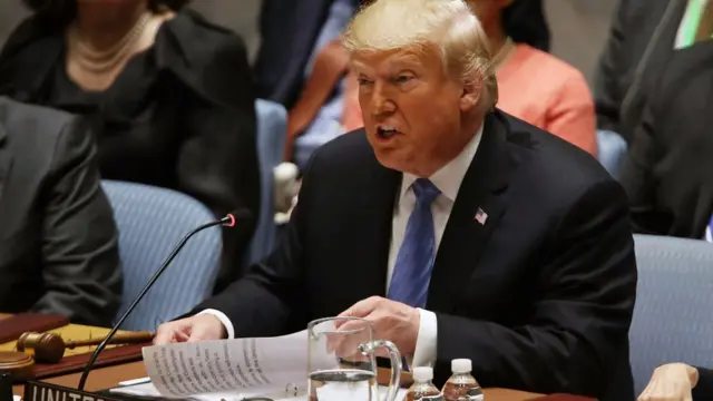 Дональд Трамп на Генассамблее ООН