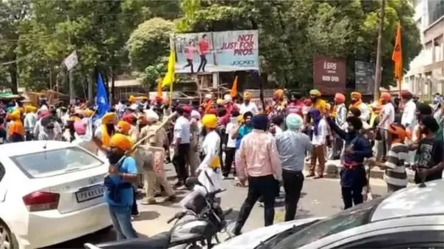 पंजाब शिवसेना तणाव