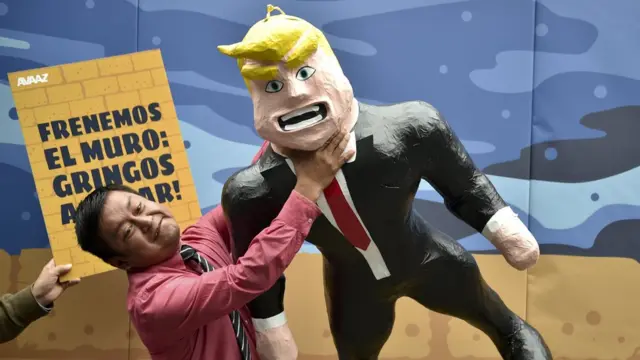 Piñata de Donald Trump