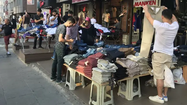 منطقه مرتر در استانبول از جمله مراکز خرید عمده مسافران ایرانی است