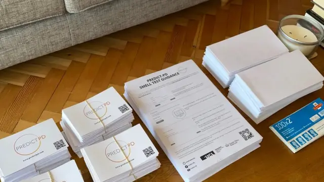 آزمایش بویایی پردیکت-پی‌دی شامل شش بوی روزمره است و می‌تواند به تشخیص افراد در خطر ابتلا به بیماری پارکینسون کمک کند