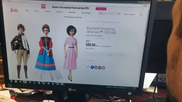 Boneka Barbie Frida Kahlo, Amelia Earhart dan Katherine Johnson
