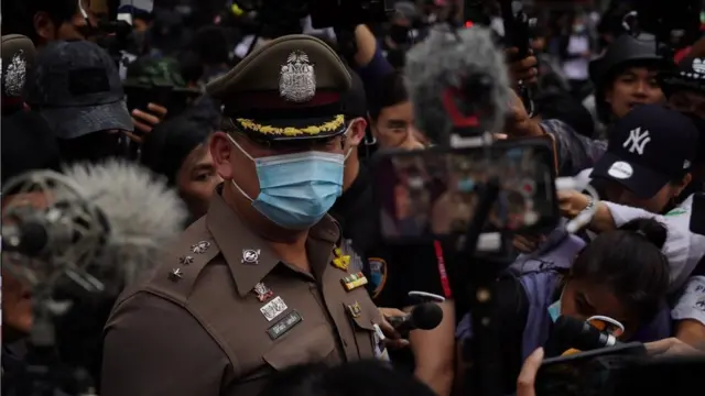 ตำรวจในที่ชุมนุม