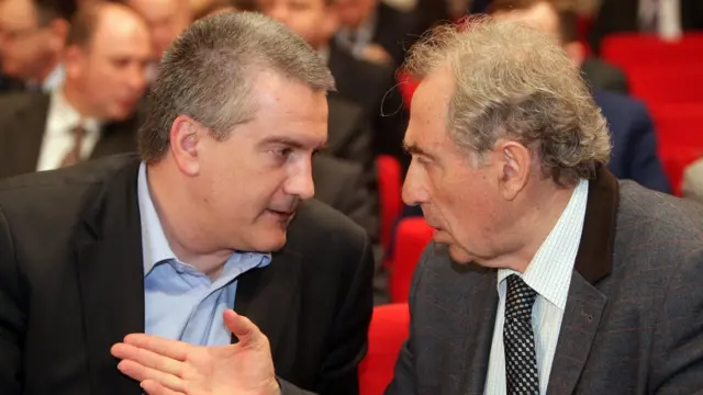 Олександр Баталін із "головою Криму" Сергієм Аксьоновим