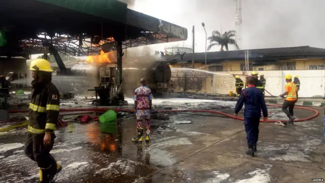 Forte Oil Fire