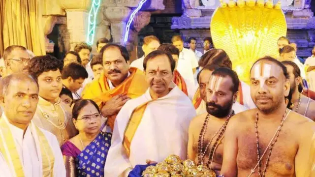 તેલંગાણાના મુખ્ય પ્રધાન કે. ચંદ્રશેખર