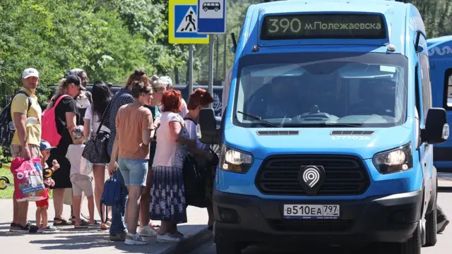 Очередь в маршрутку