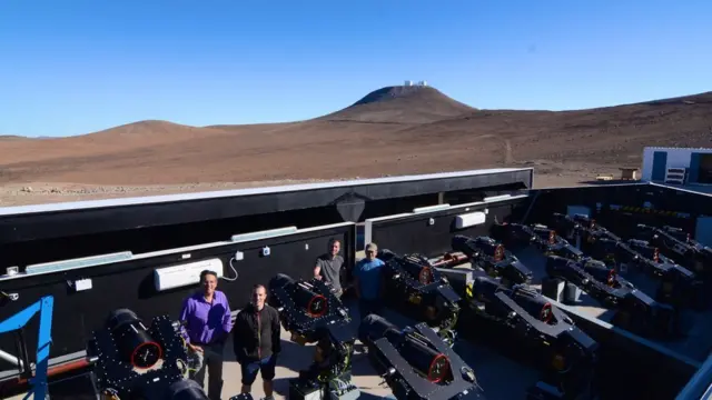 Astrônomos no Cerro Paranal