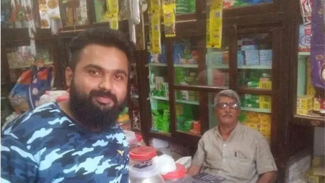 सुरेश पर्रिकर आणि त्यांचा मुलगा